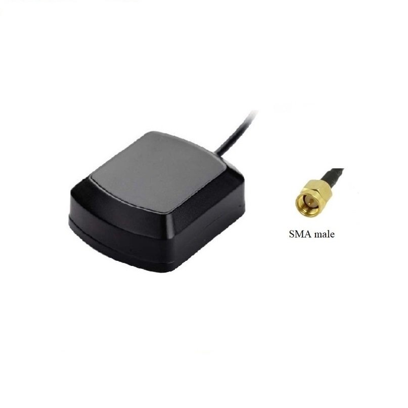 high gain waterproof outdoor use magnetic or adhesive mount gps active car antenna